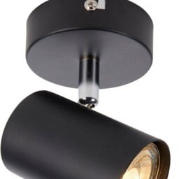 Luminosa Lighting Luminosa Arezzo Single Spotlight Matt Black Paint - thumbnail 3