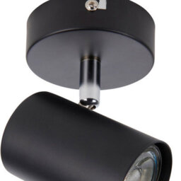 Luminosa Lighting Luminosa Arezzo Single Spotlight Matt Black Paint - thumbnail 4