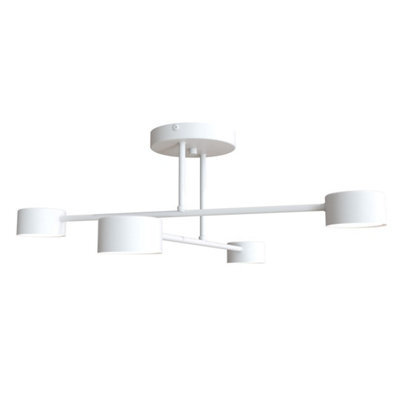 Emibig Lighting Emibig Halo Ceiling Lamp 4 X Gx53 White - image 1