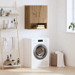 Walplus Wall Cabinet Artisan Oak 60 X 31 X 70 Cm Engineered Wood - thumbnail 1