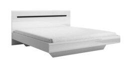 Arte Hektor 32 Bed Frame 180Cm H920mm W1860mm D2050mm - White Gloss Front And White Matt Carcass - thumbnail 1