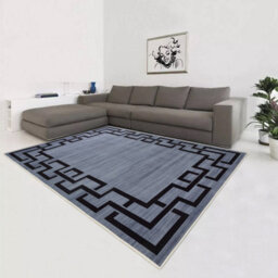 Oxford Homeware Printed Rug, Non-Slip Pets Friendly, Living Room Rugs And Bedroom Rugs, (Nico, 160X230Cm) - thumbnail 1