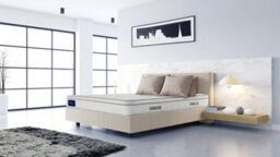 Bedz Online Bedzonline Wavy Knit Euro Top Hybrid Mattress, 5-Zone Pocket Springs & Medium-Firm, 4Ft6 Double (135X190Cm) - thumbnail 7