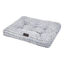 Skylos Large Dog Bed Plush Soft Rose Velvet Non-Slip Pet Crate Keneel Mat - thumbnail 2