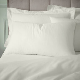Bianca 180 Thread Count Egyptian Cotton King Duvet Cover Set With Pillowcases Cream - thumbnail 2