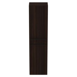 Ideal Standard I.life A Tall Matt Coffee Oak Effect Single Wall-Mounted Bathroom Cabinet (H)160Cm (W)40Cm - thumbnail 3