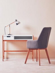 Orsina Chrome Finish Table Lamp, Adjustable Height Lamp, Easy-To-Use Chrome Table Lamp, Focused Office Lamp - thumbnail 7