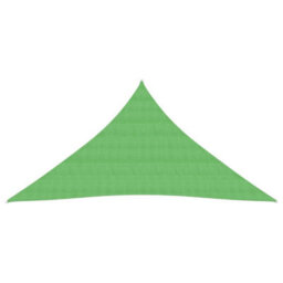 Berkfield Sunshade Sail 160 G/m2 Light Green 5X6X6 M Hdpe - thumbnail 2