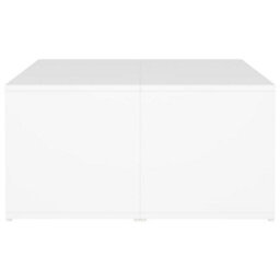 Berkfield Stylish Coffee Tables 4 Pcs White 33X33X33 Cm Engineered Wood - thumbnail 7