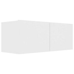 Berkfield 4 Piece Tv Cabinet Set White Engineered Wood - thumbnail 6