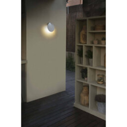 Luminosa Lighting Luminosa Lotus Outdoor Led White Wall Light 18W 3000K Ip65 - thumbnail 2