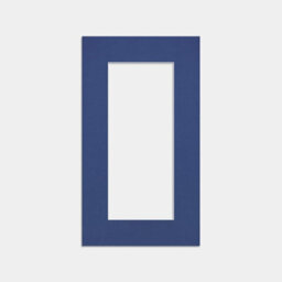 Ak Frames 16X9 Blue Picture Mounts To Fit 12X5 Aperture Size - Mount Board Only (No Frame Included) - thumbnail 1