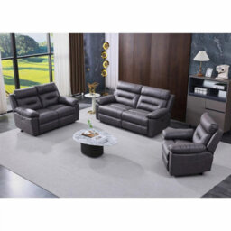 Xample Lucca Grey Fabric Power Recliner Armchair Usb Charging Ports Comfortable Padded Seat Modern Living Room Reclining Chair - thumbnail 7