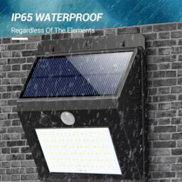 6 Pack Outdoor Solar Led Wall Lights With Motion Sensor, Ip65 Waterproof Garden Security Floodlight - thumbnail 7