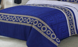 Homes & Linen Oscar Printed Microfiber 4 Piece Bedding Set Duvet Cover Fitted Sheet And Pillowcases - thumbnail 4