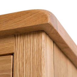 Surrey Oak 2 Over 4 Chest Of Drawers Fully Assembled - By Roseland Furniture - thumbnail 9
