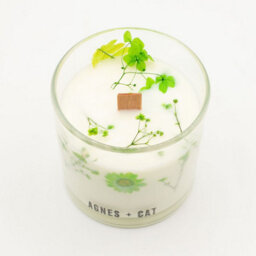 Serenityy Agnes + Cat Botanical Soy Wax Candle - Fellberry - thumbnail 3