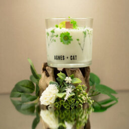 Serenityy Agnes + Cat Botanical Soy Wax Candle - Fellberry - thumbnail 4