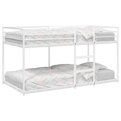 Berkfield Bunk Bed Without Mattress White 75X190 Cm Steel - image 1