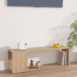 Vidaxl Tv Cabinet Sonoma Oak 100X24X32 Cm Engineered Wood - thumbnail 2