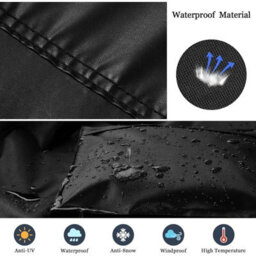 Outdoor Equipment Covers 180 X 120 X 74 Cm Garden Furniture Covers All Weather Protection Outdoor Table - thumbnail 4