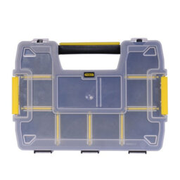 Stanley Sortmaster Black & Yellow Organiser With 10 Compartments - thumbnail 1