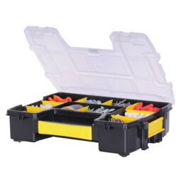 Stanley Sortmaster Black & Yellow Organiser With 10 Compartments - thumbnail 2