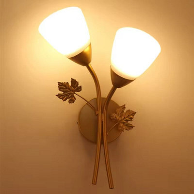 Modern Nordic Wall Lamp Warm White Led Bedside Light Acrylic Aluminium Home Decor - image 1