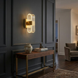 Modern Nordic Wall Lamp Warm White Led Bedside Light Acrylic Aluminium Home Decor - thumbnail 5