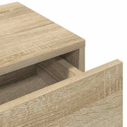 Berkfield Wall Shelf With Drawers Sonoma Oak 60X26.5X15 Cm Engineered Wood - thumbnail 8