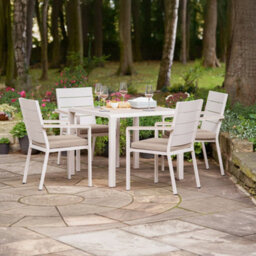 Pacific Lifestyle Aruba Outdoor 4 Seater Dining Set - thumbnail 1