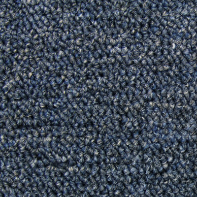 MonsterShop 20 X Carpet Tiles 5M2  Storm Blue - image 1