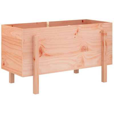 Berkfield Strong Garden Raised Bed 101X50X57 Cm Solid Wood Douglas - image 1