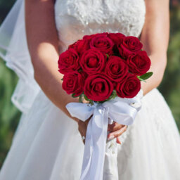 12 Pack Velvety Texture Faux Red Roses, Natural And Realistic Artificial Flower Bouquet, 19.29In Artificial Roses - thumbnail 4