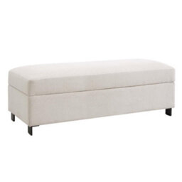 Home Detail Daniel Large U-Shaped Sofa With Storage Footstool, Cream Linen - thumbnail 4