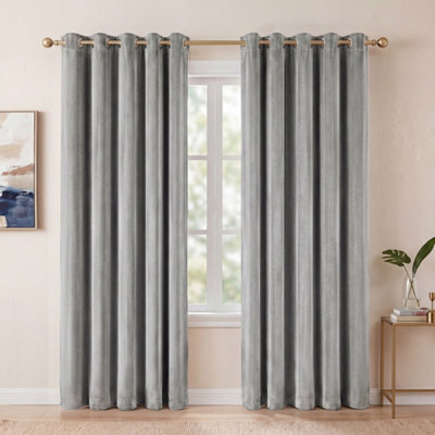 Marlow Velvet Blackout Curtains Thermal Insulated For Bedroom Living Room - image 1