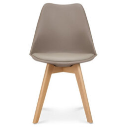 Bravich Rocco Tulip Dining Chair - Taupe