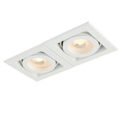 Luminosa Lighting Luminosa Xeno Led Twin Recessed Light Matt White - thumbnail 3