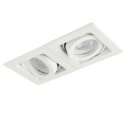 Luminosa Lighting Luminosa Xeno Led Twin Recessed Light Matt White - thumbnail 2