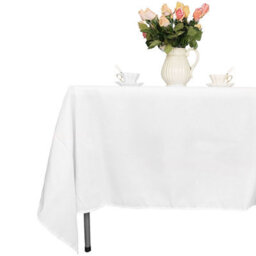 Neel Blue Rectangular Tablecloth 178Cm X 366Cm - White (Pack Of 10) - thumbnail 7
