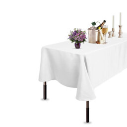 Neel Blue Rectangular Tablecloth 178Cm X 366Cm - White (Pack Of 10) - thumbnail 8