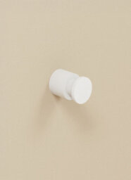 Cosmic Towel Hook, Robe Hook, Coat Hook, Supports Up To 5Kg, White, Screws Included, Anti-Corrosion, Bwc Collection - thumbnail 1