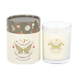 Something Different Moss & Sandalwood Fairy Wing Scented Candle White (One Size) - thumbnail 1