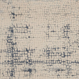 Ivory Blue Dotted Luxurious Modern Easy To Clean Rug For Bedroom & Living Room-120Cm X 180Cm - thumbnail 6