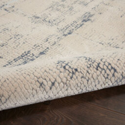 Ivory Blue Dotted Luxurious Modern Easy To Clean Rug For Bedroom & Living Room-120Cm X 180Cm - thumbnail 7