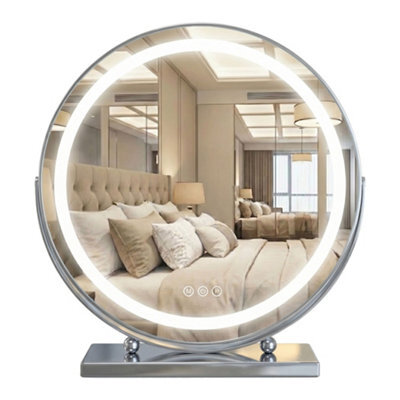 Mirror Rea Make-Up Led Chrome 12X50X53,5Cm - image 1