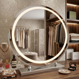 Mirror Rea Make-Up Led Chrome 12X50X53,5Cm - thumbnail 4