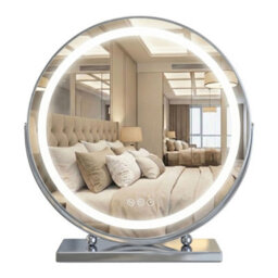 Mirror Rea Make-Up Led Chrome 12X50X53,5Cm - thumbnail 1