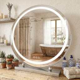 Mirror Rea Make-Up Led Chrome 12X50X53,5Cm - thumbnail 2