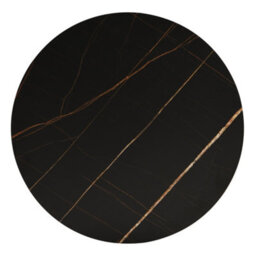 Abrihome Elegant Nesting Coffee Table: Marble Look, Gold Decor, Side Table With Drawers - Set Of 2 - thumbnail 5